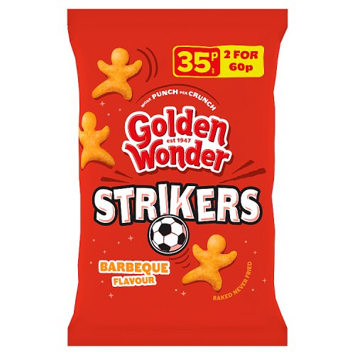 Golden Wonder BBQ Strikers 2f60p 22g PMP pack shot