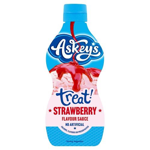 Askeys Treat Sauce Strawberry 325g pack shot