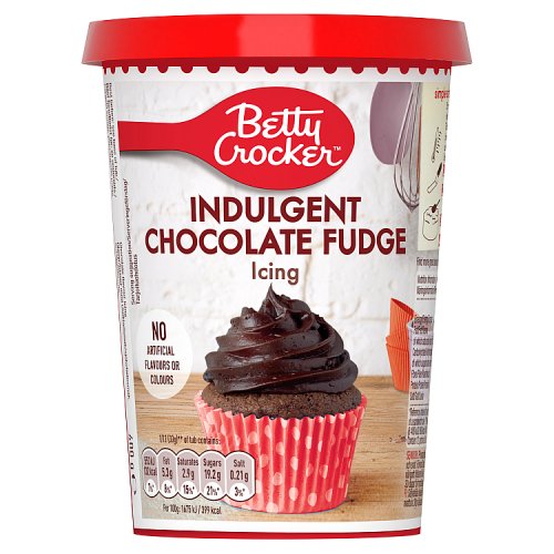 Betty Crocker Icings Chocolate 6x400g pack shot