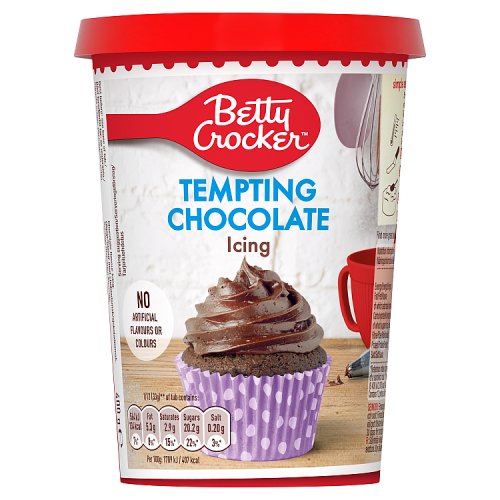 Betty Crocker Tempting Chocolate Icing 400g pack shot