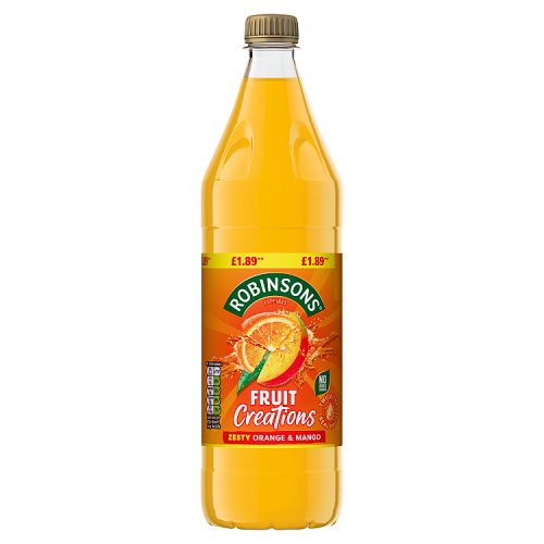 Robinsons Creations Orange & Mango 750ml PMP pack shot