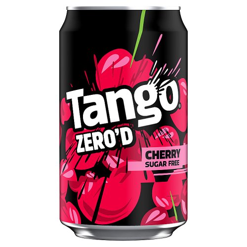 Tango Cherry Sugar Free 330ml pack shot