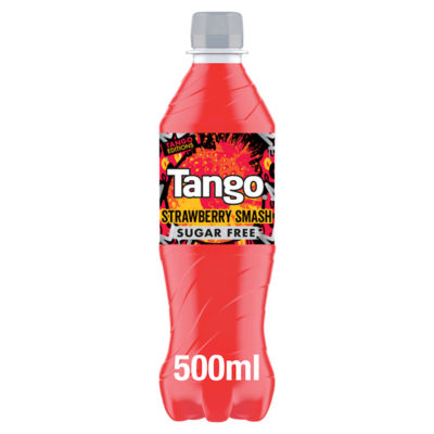 Tango Sugar Free Strawberry Smash 500ml pack shot
