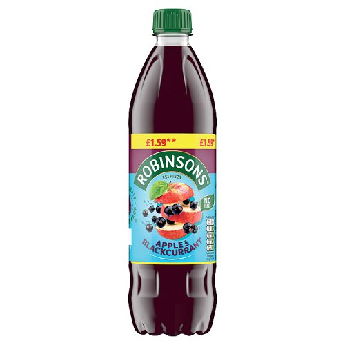 Robinsons NAS Apple & Blackcurrant 750ml PMP pack shot