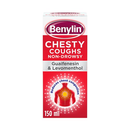 Benylin Chesty Non Drowsy 150ml 6 for 5 Pack pack shot