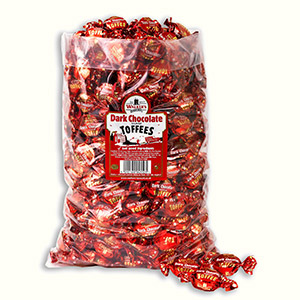 Walkers Nonsuch Dark Chocolate Covered Toffees Bulk Bag 2.5kg pack shot