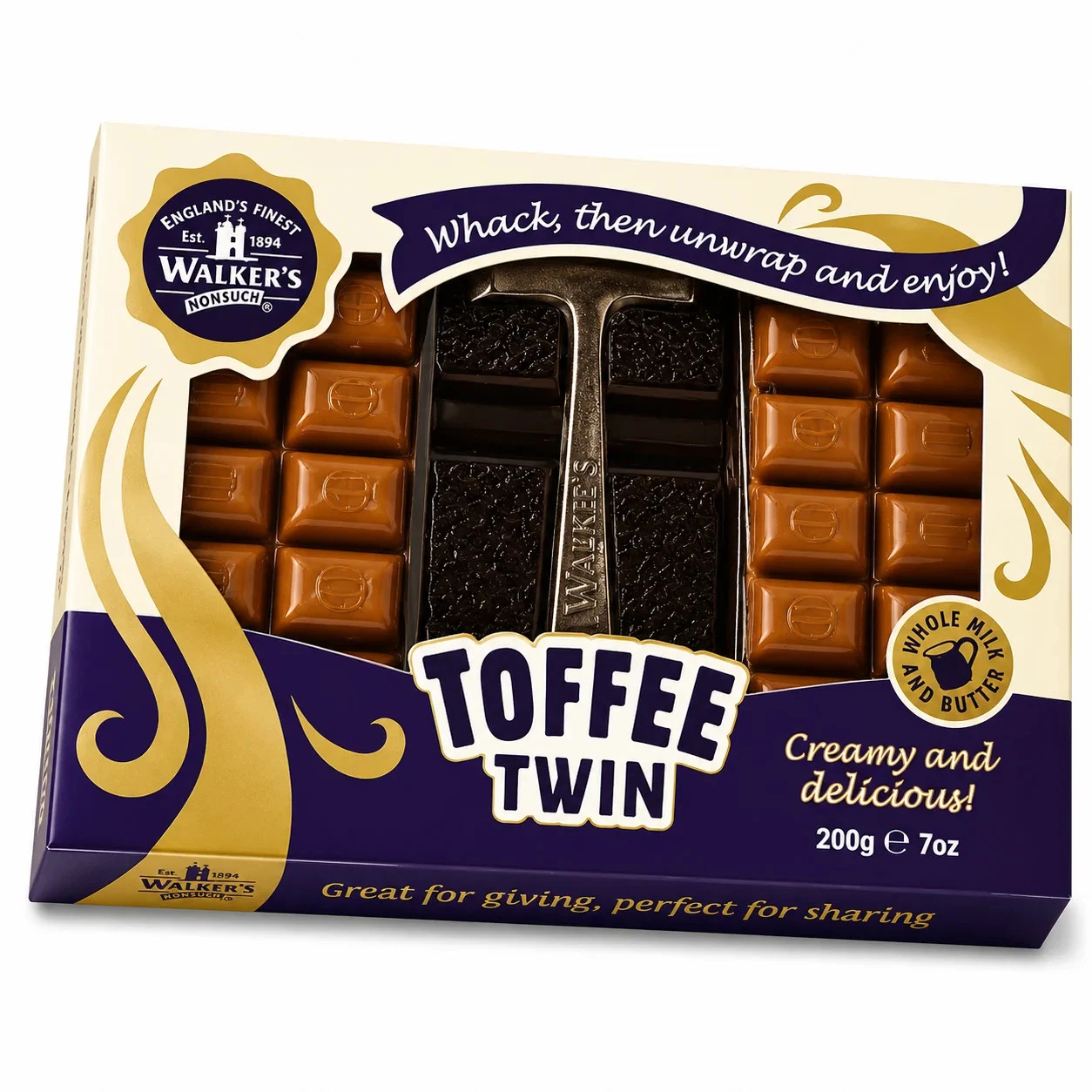 Walkers Nonsuch Twin Hammer Pack 200g pack shot