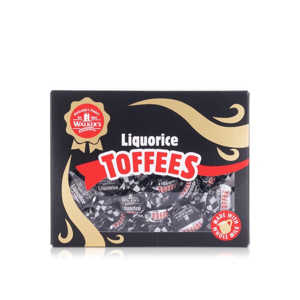 Walkers Nonsuch Liquorice Toffees Gift Box 350g pack shot