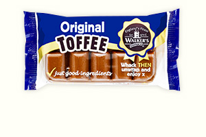 Walkers Nonsuch Original Toffee Bar 100g pack shot