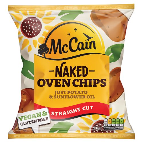 McCain Naked Oven Chips 900g pack shot