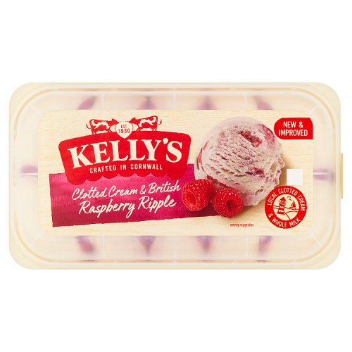 KELLYS RASPBERRY CLOTTED CREAM pack shot