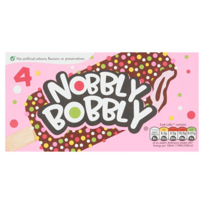 Nestle Nobbly Bobbly 4pk (4 x 60ml) pack shot