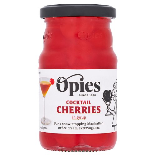 Opies Cocktail Cherries 225g pack shot