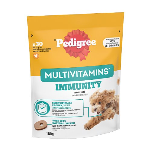 Pedigree Multivit. Immunsystem 180g pack shot