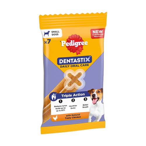 Pedigree Dentastix Small Dog 110g pack shot