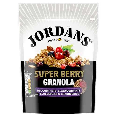 Jordans Super Berries Granola 370g pack shot