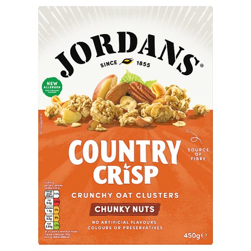 Jordans Country Crisp Chunky Nuts 450g pack shot
