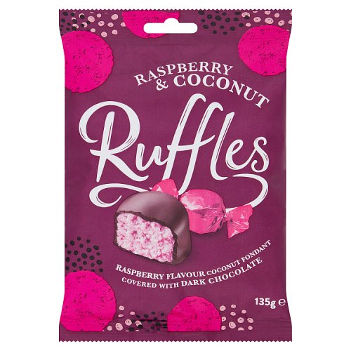 Jamesons Raspberry Ruffle 135g pack shot