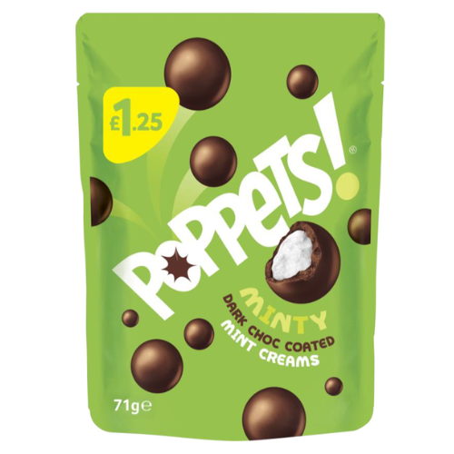 Poppets Milk Mix-Up Bag PM £1 71g pack shot