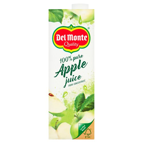 Del Monte Apple Juice 1Ltr pack shot