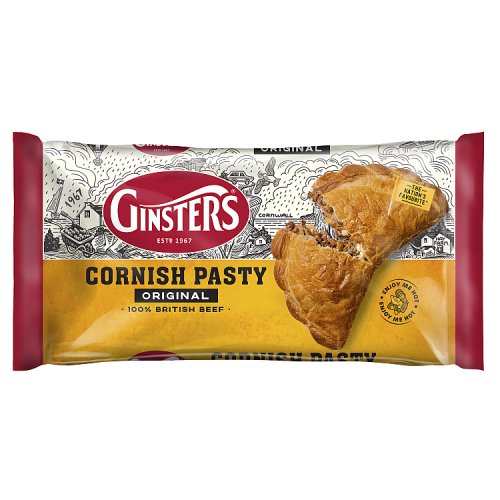 GINSTERS ORIGINAL CORNISH PASTY pack shot