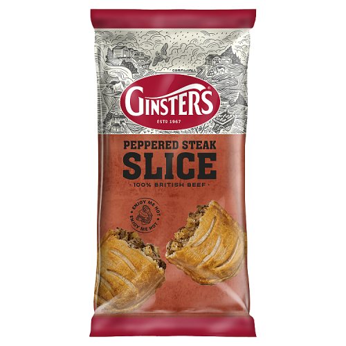 GINSTERS DEEP FILL PEPPER STEAK SLICE pack shot
