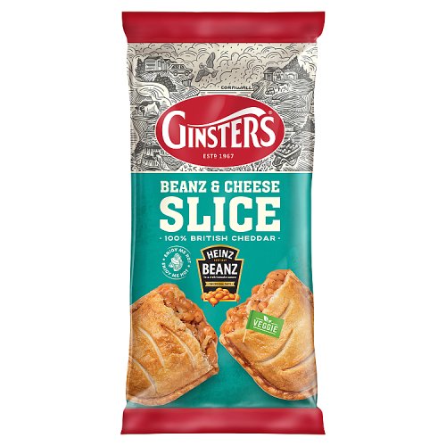 GINSTERS HEINZ BEANZ & CHEESE SLICE pack shot