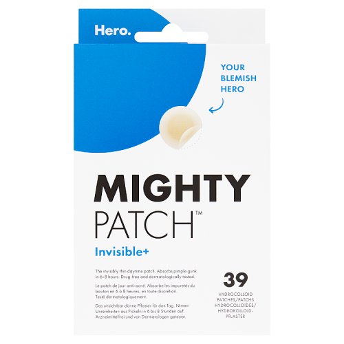 Hero Mighty Patch Invisible+ 39s pack shot