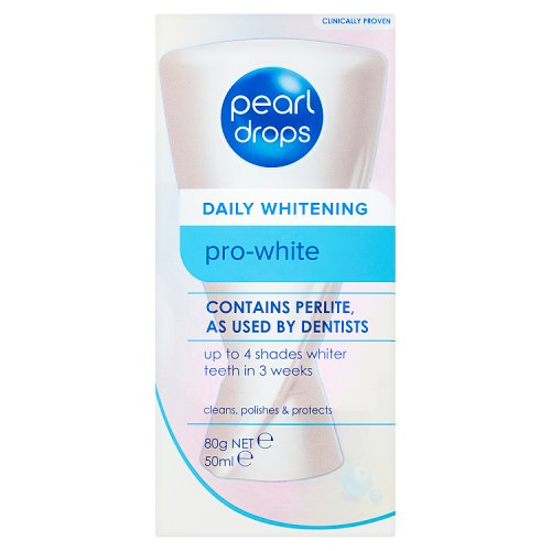 Pearl Drops Toothpaste Pro White 50ml pack shot