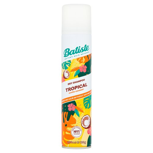 Batiste Dry Shampoo Tropical 200ml pack shot