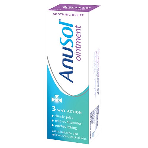 Anusol Ointment 25g pack shot