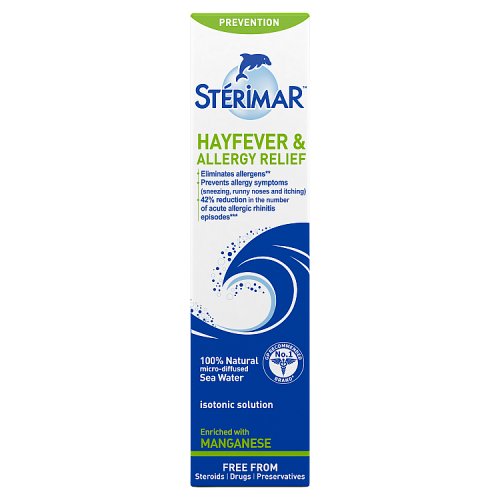 Sterimar Nasal Spray Hayfever & Allergy 50ml pack shot