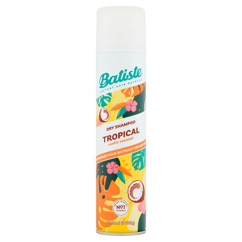 Batiste Dry Shampoo Tropical 280ml pack shot