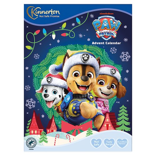 Kinnerton Paw Patrol Christmas Advent Calendar 40g pack shot