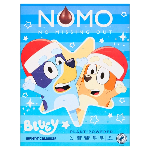 Nomo Creamy Advent Calendar Bluey 70g pack shot