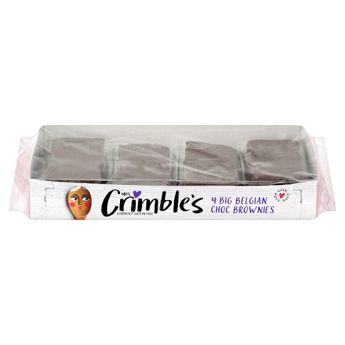 MRS CRIMBLE'S CHOC BROWNIES pack shot