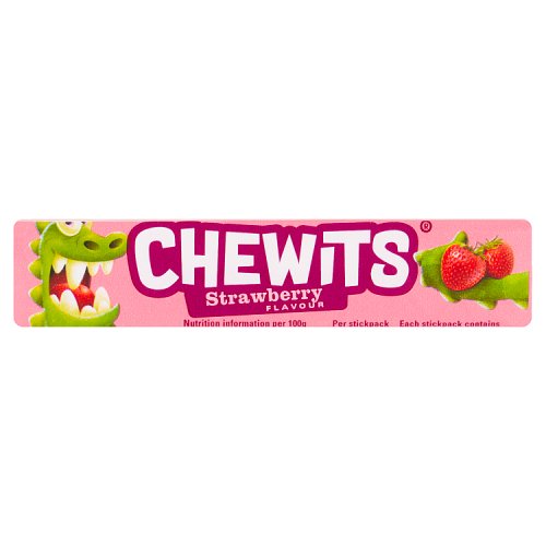 Chewits Strawberry Stick 30g pack shot