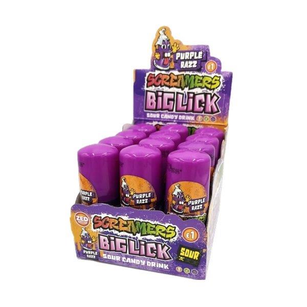 Zed Screamers Big Lick Purple Razz 76.8g pack shot