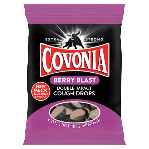 Covonia Cough Drops Berry Blast 51g pack shot