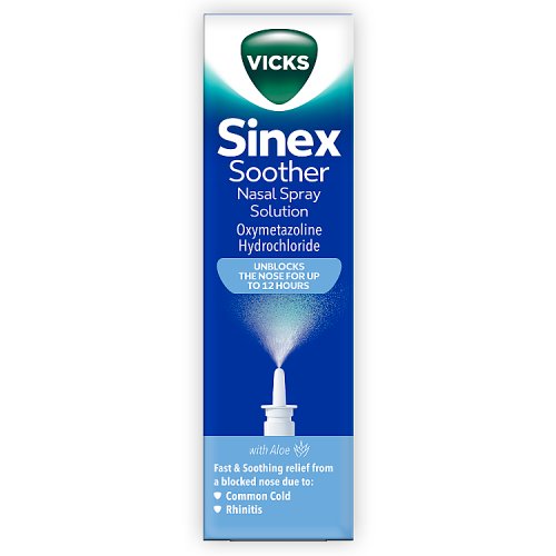 Vicks Sinex Soother Nasal Spray pack shot