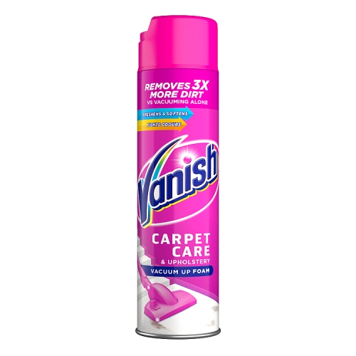 Vanish Power Foam Carpet Cleaner 600ml pack shot