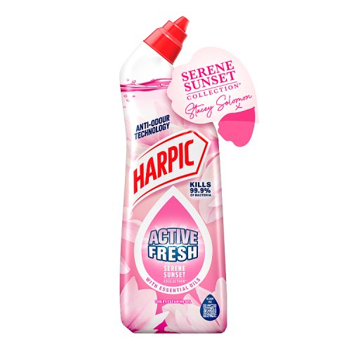Harpic Active Cleaning Gel Pink Blossom 750ml pack shot