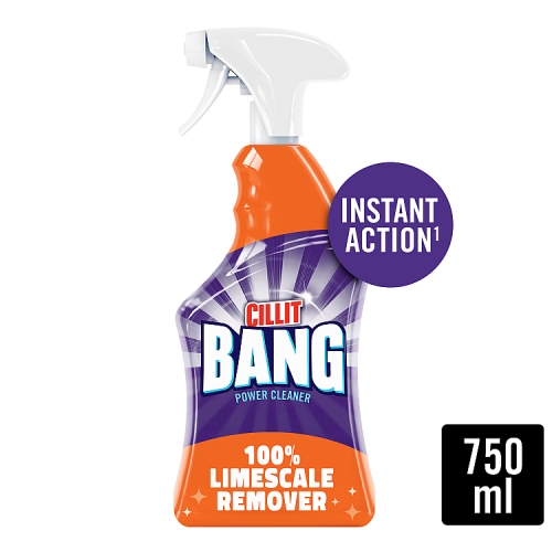 Cillit Bang Limescale & Grime Remover Trigger Spray 750ml pack shot