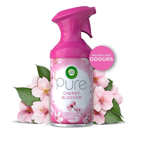 Airwick Pure 250ml Cherry Blossom pack shot