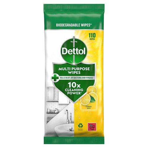 Dettol Power & Fresh Citrus 105s pack shot