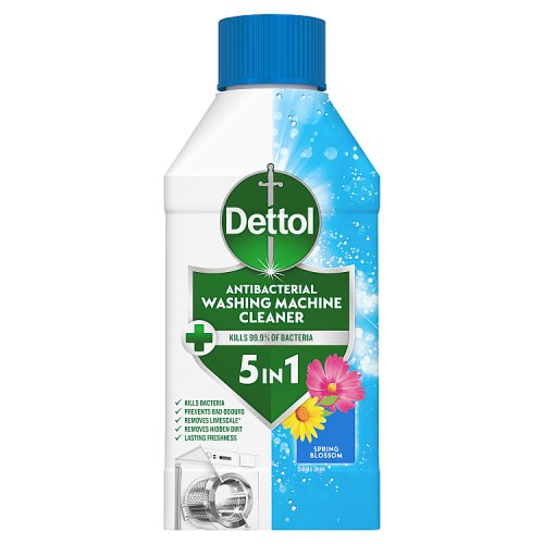 Dettol Washing Machine Cleaner 250ml Spring Blossom pack shot