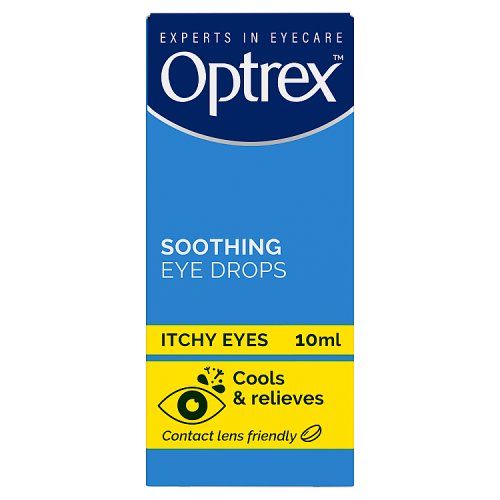 Optrex Soothing Eye Drop Itchy Eyes pack shot