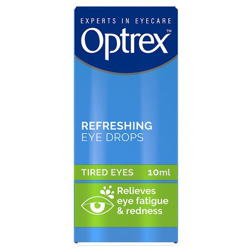 Optrex Refreshing Eye Drop Tired Eyes pack shot