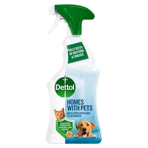 Dettol Homes with Pets Trigger Spray 750ml pack shot