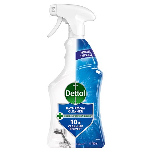 Dettol Power & Pure Advanced Bathroom Spray 750ml pack shot